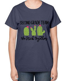 Second Grade Team 836# - second grade-  Ladies T-Shirt