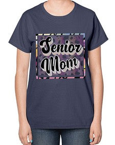 Senior mom 866# - twelfth grade-  Ladies T-Shirt