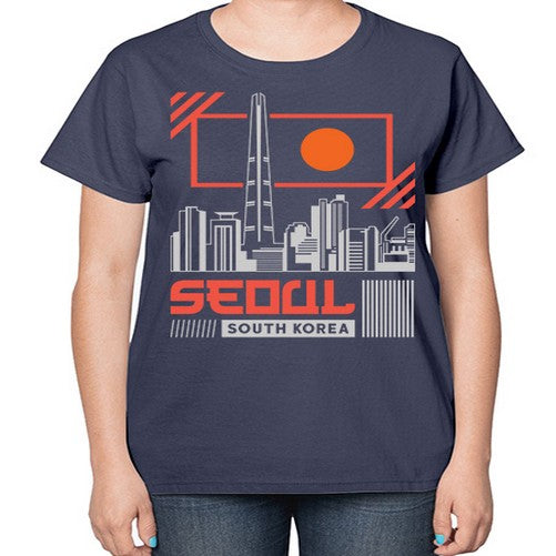 Seoul 1815# - cities-  Ladies T-Shirt