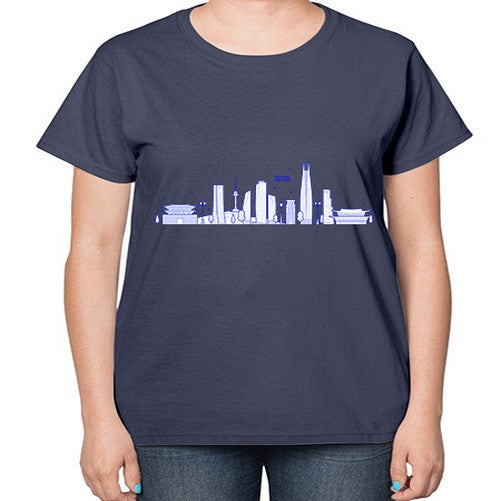 Seoul 1817# - cities-  Ladies T-Shirt