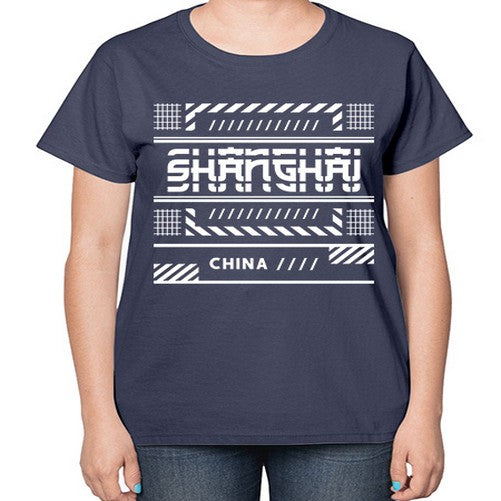Shanghai 1826# - cities-  Ladies T-Shirt