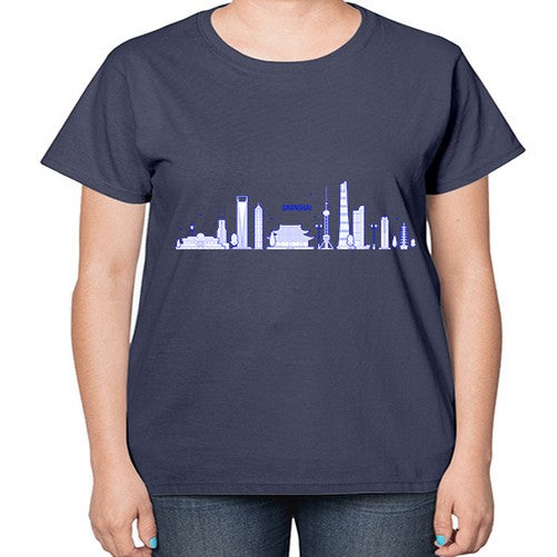 Shanghai 1828# - cities-  Ladies T-Shirt