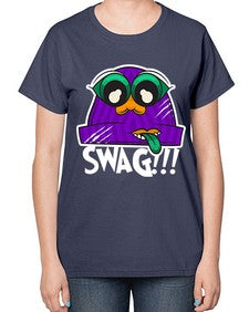 Swag beanie 247# - cartoon general-  Ladies T-Shirt