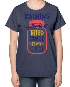Teaching Third Grade 937# - third grade-  Ladies T-Shirt