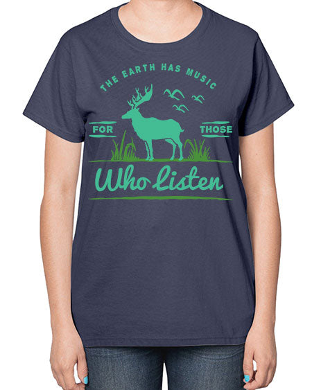 The Earth Has Music 15# - nature-  Ladies T-Shirt