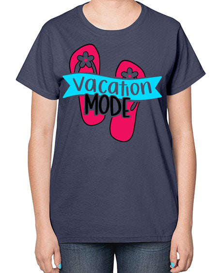 Vacation Mode Style 8# - summer-  Ladies T-Shirt