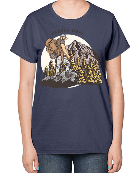 Wander More 3# - nature-  Ladies T-Shirt