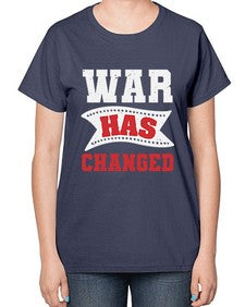 War has changed 52# - video games-  Ladies T-Shirt