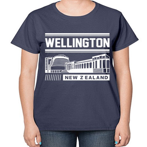 Wellington 2116# - cities-  Ladies T-Shirt