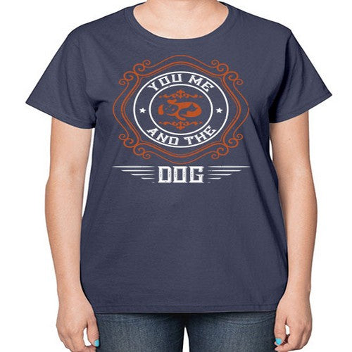 You Me And The Dogs Style 134# - dogs-  Ladies T-Shirt