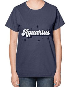 aquarius 82# - aquarius-  Ladies T-Shirt