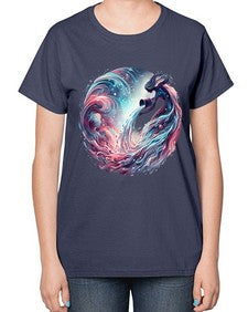 aquarius 91# - aquarius-  Ladies T-Shirt