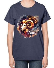 aries 127# - aries-  Ladies T-Shirt