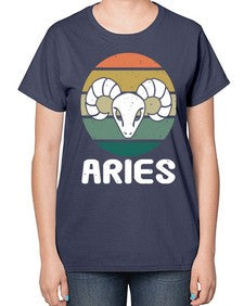 aries 134# - aries-  Ladies T-Shirt