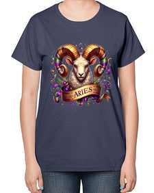 aries 136# - aries-  Ladies T-Shirt