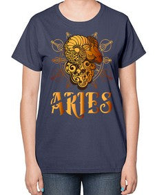 aries 14# - aries-  Ladies T-Shirt