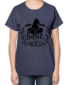 basic witch 50# - witch-  Ladies T-Shirt