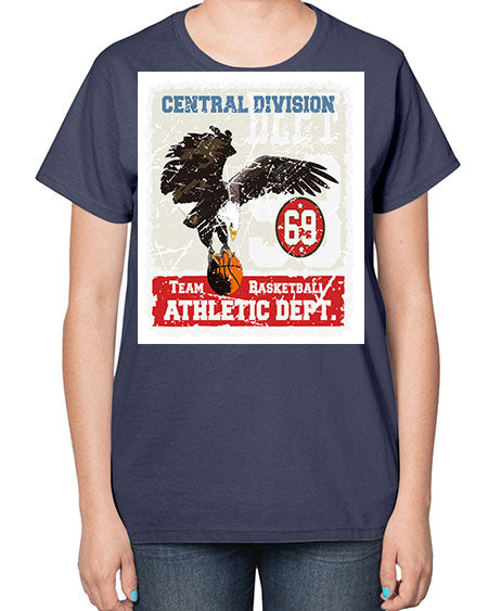 basket eagle 7# - birds-  Ladies T-Shirt