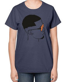 beardman 57# - black boys or men-  Ladies T-Shirt