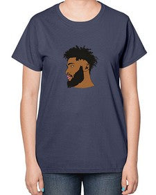 black man style 3# - black boys or men-  Ladies T-Shirt