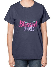 blessed uncle 122# - uncle-  Ladies T-Shirt