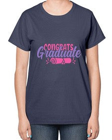 congrats graduate 38# - graduation-  Ladies T-Shirt