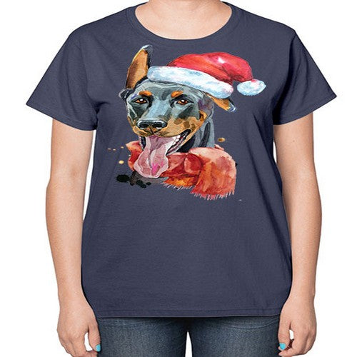 dog hat 106# - dogs-  Ladies T-Shirt