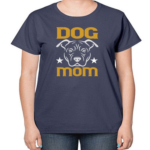 dog mom Style 46# - dogs-  Ladies T-Shirt