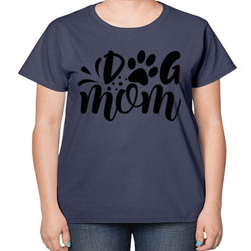 dog mom Style 96# - dogs-  Ladies T-Shirt