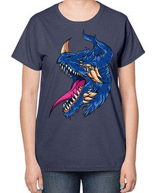 dragon 173# - dragon-  Ladies T-Shirt