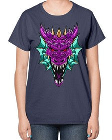 dragon 175# - dragon-  Ladies T-Shirt