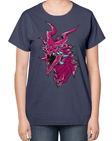 dragon 177# - dragon-  Ladies T-Shirt
