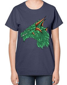 dragon 180# - dragon-  Ladies T-Shirt