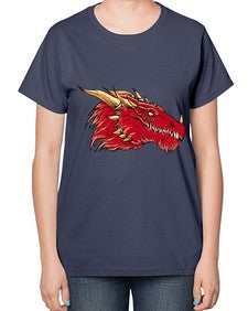 dragon 181# - dragon-  Ladies T-Shirt