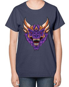 dragon 183# - dragon-  Ladies T-Shirt