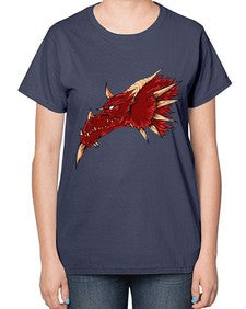 dragon 185# - dragon-  Ladies T-Shirt