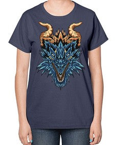 dragon 189# - dragon-  Ladies T-Shirt