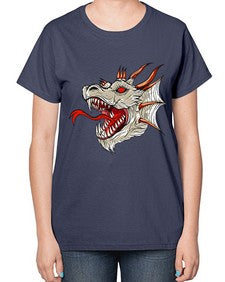 dragon 191# - dragon-  Ladies T-Shirt