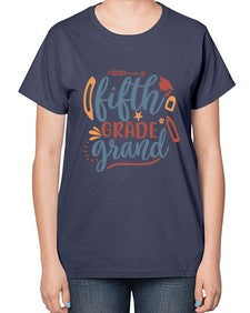 fifth grade grand 72# - fifth grade-  Ladies T-Shirt