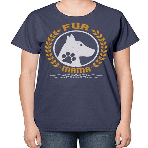 fur mama Style 204# - dogs-  Ladies T-Shirt