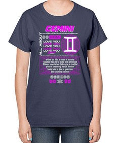 gemini 244# - gemini-  Ladies T-Shirt