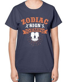 gemini 246# - gemini-  Ladies T-Shirt