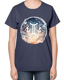 gemini 247# - gemini-  Ladies T-Shirt