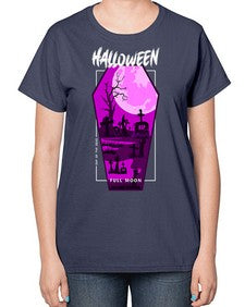 halloween 498# - art pop art-  Ladies T-Shirt