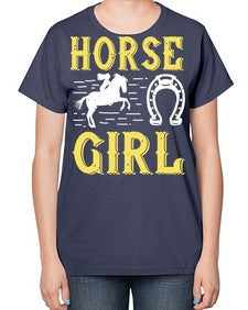 horse girl Style 51# - horse-  Ladies T-Shirt