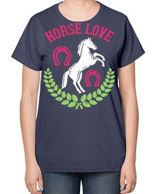 horse love Style 50# - horse-  Ladies T-Shirt