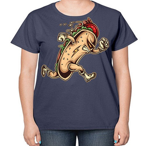 hot dog hero 159# - dogs-  Ladies T-Shirt
