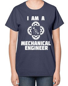 i am mechanical engineer 856# - engineer-  Ladies T-Shirt