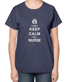 i can t keep calm nurse 870# - nurse-  Ladies T-Shirt