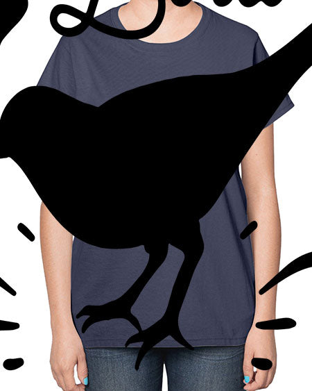 if you are a bird i am a bird 53# - birds-  Ladies T-Shirt